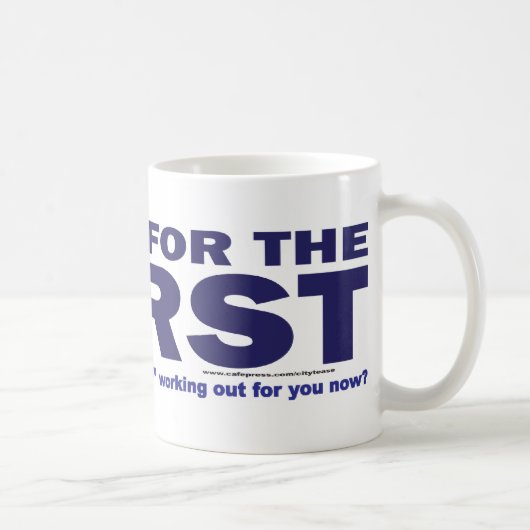cHANGE-FOR-WORST Kaffeetasse (Rechts)