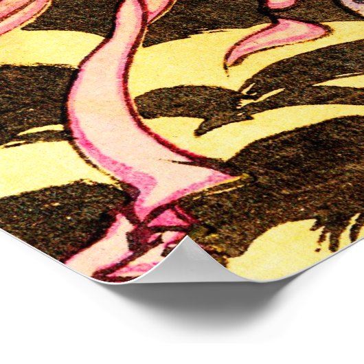 Chang'e, Göttin des Mondes Poster (Ecke)