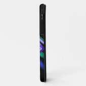 Change Initial, Soft Blue Aqua Diamonds Case-Mate iPhone Hülle (Hinten/Links)