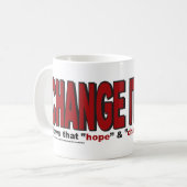 CHANgE-IT-BACK Kaffeetasse (Vorderseite Links)