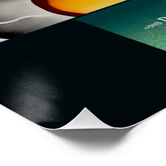 'Change it up'-Glossenplakat Poster (Ecke)