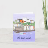 Change of Address card Ankündigung (Vorderseite)