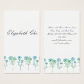 Change of Address - Carnations (Vorne & Hinten)