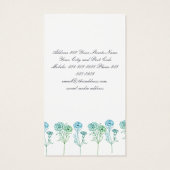 Change of Address - Carnations (Rückseite)