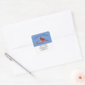 Change of Address sticker cardinal (Umschlag)