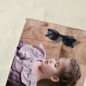 Change photos and create your own photo collage strandtuch (Beispiel)