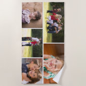Change photos and create your own photo collage strandtuch (Vorderseite)