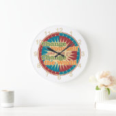 Change Yourself Große Wanduhr (Zuhause)