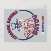 #ChangeBeginsBayou Postkarte (Vorderseite)