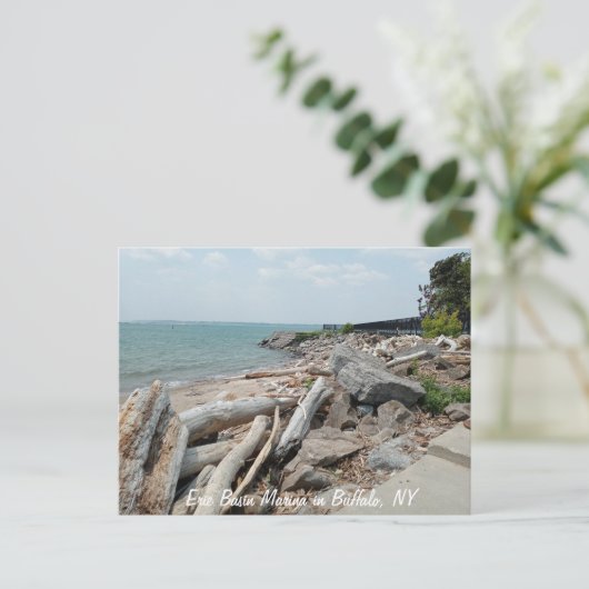 Changed Pier bei Erie Basin Marina Postkarte (Stehend Vorderseite)