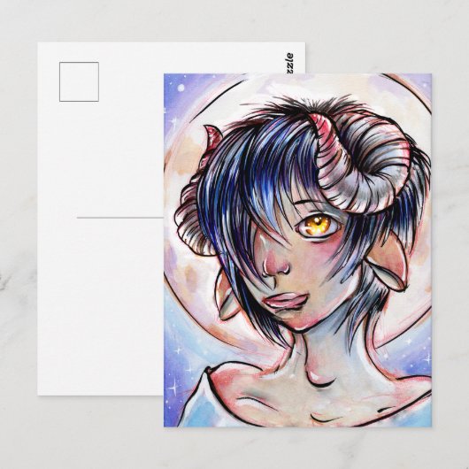 Changeling Moon Postkarte (Vorne/Hinten)