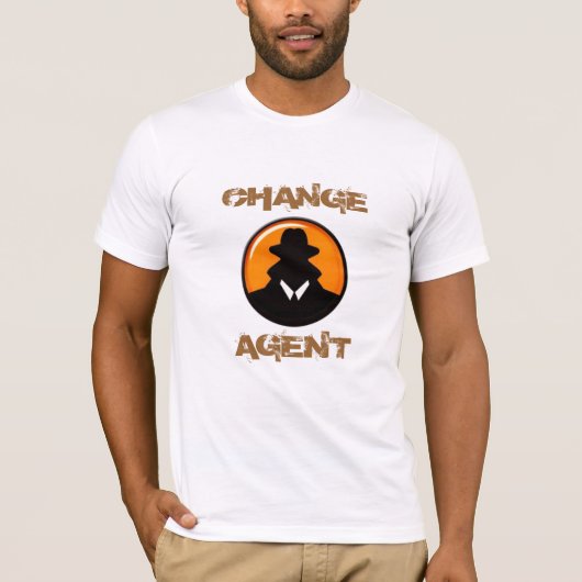 Changent, ÄNDERUNG, AGENT T-Shirt (Vorderseite)