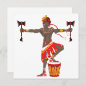 Chango-Einladungen Einladung (Vorne/Hinten)