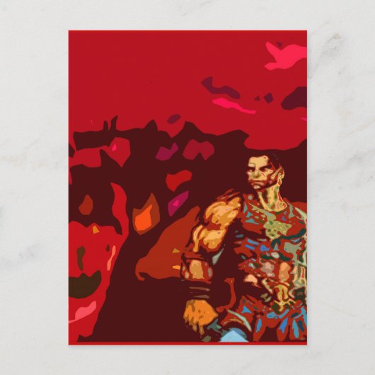 CHANGO POSTKARTE (Vorderseite)