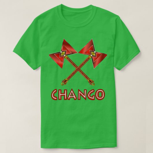 Chango Twin Double ThunderAxe T-Shirt (Design vorne)