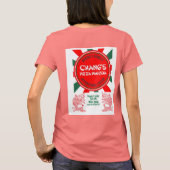 Changs Pizza Pagoda-T-Shirt T-Shirt (Rückseite)