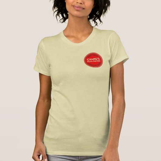 Chang's Pizza Pagoda Tee (Vorderseite)