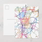 Changzhi China City Map Postkarte (Vorne/Hinten)