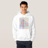 Changzhou China City Map Hoodie (Vorne ganz)