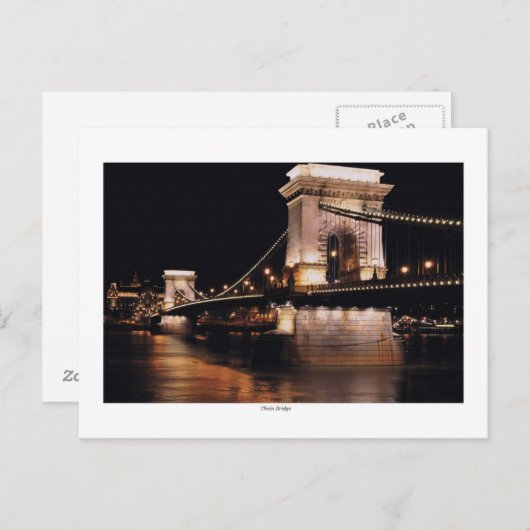 Chani Bridge Postkarte (Vorne/Hinten)