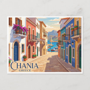 Chania Altstadt Griechenland Postkarte