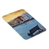 Chania at dusk, Chania, Kreta, Griechenland Magnet (Rechte Seite)