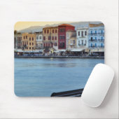 Chania at dusk, Chania, Kreta, Griechenland Mousepad (Mit Mouse)