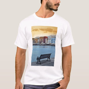 Chania bei Dämmerung, Chania, Kreta, Griechenland T-Shirt