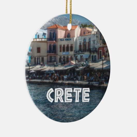 Chania Kreta Grieche-Inseln Keramikornament (Rechts)