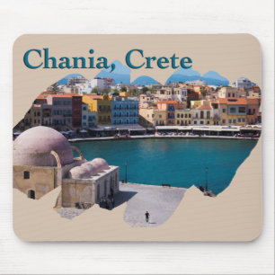 Chania, Kreta: Venezianischer Hafen Mousepad