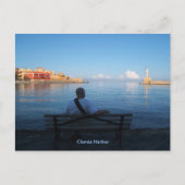 Chania Lighthouse Postcard Postkarte (Vorderseite)