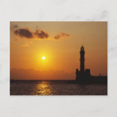 Chania Lighthouse Postkarte (Vorderseite)