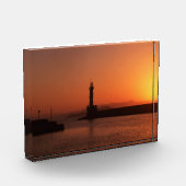 Chania Sunset Foto Block (Links)
