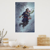 Chänier fällt in den Kampf Poster (Küche)