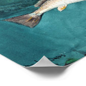 Channel Bass American Painting von Homer Poster (Ecke)