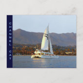 Channel Cat bei Sunset Postkarte (Vorderseite)