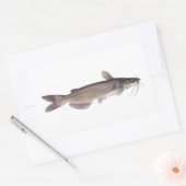 Channel Catfish - Süßwasserfischerei Rechteckiger Aufkleber (Umschlag)