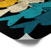 Channel Catfish Vintager Fisch Fisch Fisch Fischen Poster (Ecke)