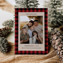 Channel Flannel Family Christmas Card