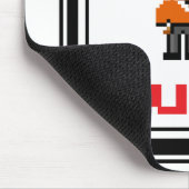 Channel Funky Pixel Art Mauspad (Ecke)
