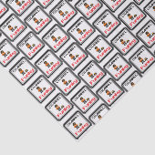 Channel Funky Pixel Art Seidenpapier (Ausschnitt)