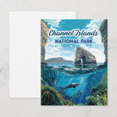 Channel Islands National Park California Card (Vorne/Hinten)