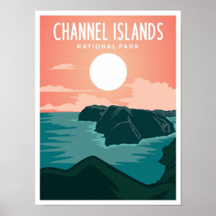 Channel Islands National Park California Reise  Poster