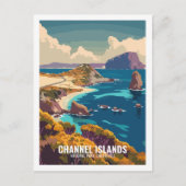 Channel Islands National Park California USA Postkarte (Vorderseite)
