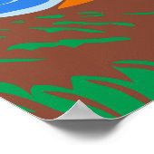 Channel Islands National Park California Vintag Poster (Ecke)