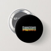 Channel Islands National Park Camping Wandern Button (Vorne & Hinten)