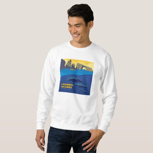 Channel Islands National Park Dolphins Sweatshirt (Vorne ganz)