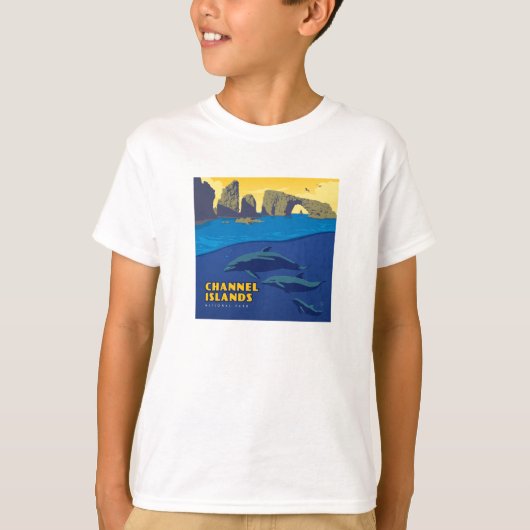 Channel Islands National Park Dolphins T-Shirt (Vorderseite)