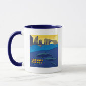 Channel Islands National Park Dolphins Tasse (Links)