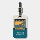 Channel Islands National Park | Fox Gepäckanhänger (Vorderseite vertikal)